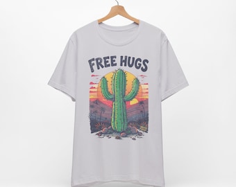 FREE HUGS / Unisex Jersey Short Sleeve Tshirt