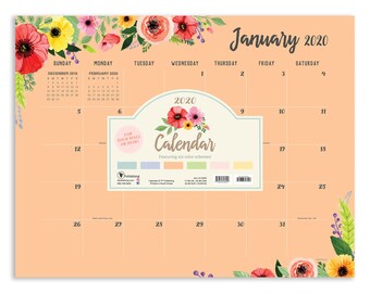 Desk Pad Calendar Etsy