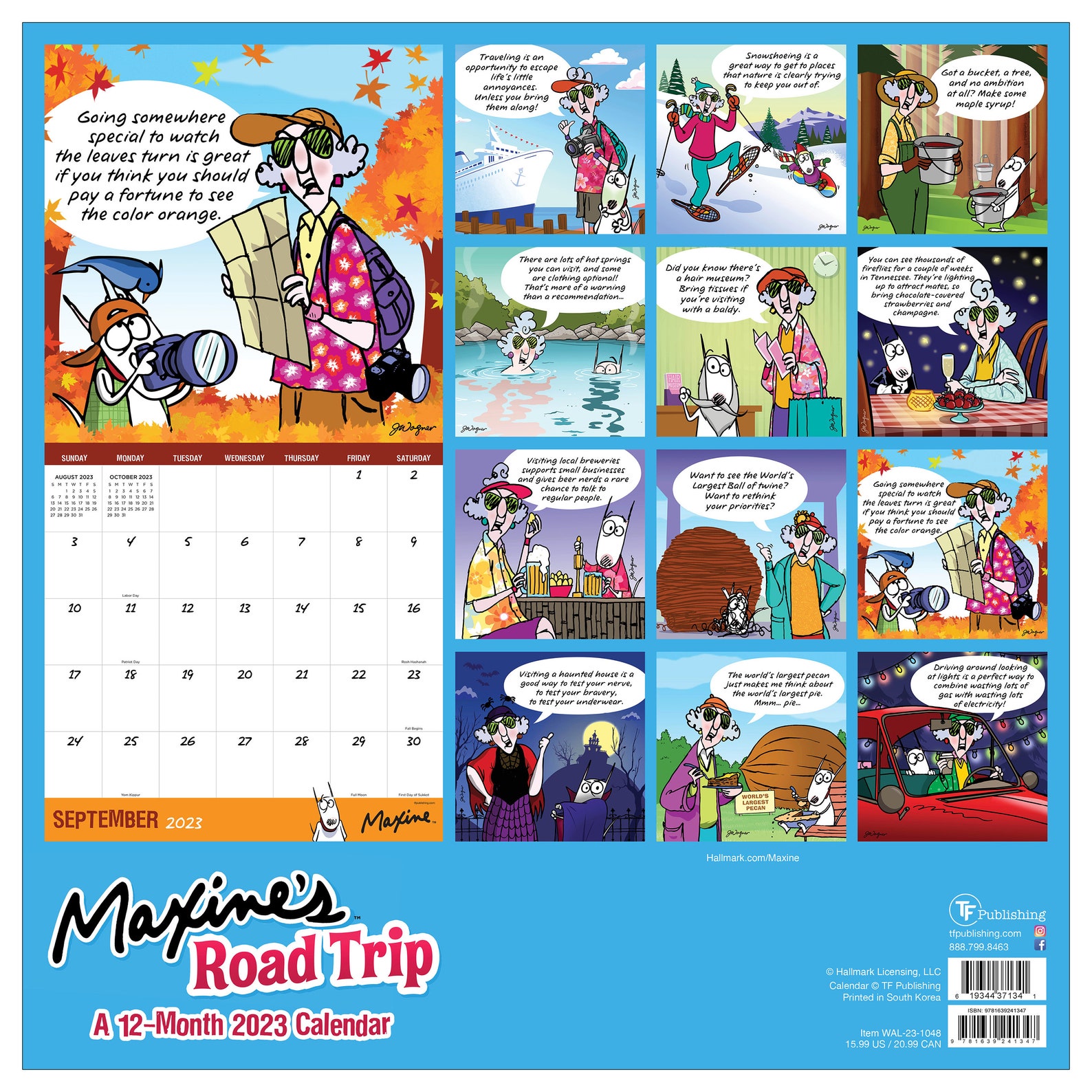 2023 Maxine Road Trip Wall Calendar Etsy 2023 Maxine Road Trip Wall Calendar Etsy