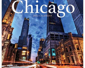 Chicago Calendar Etsy