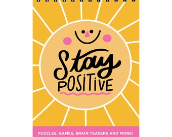 Stay Positive Assorted Puzzle Book