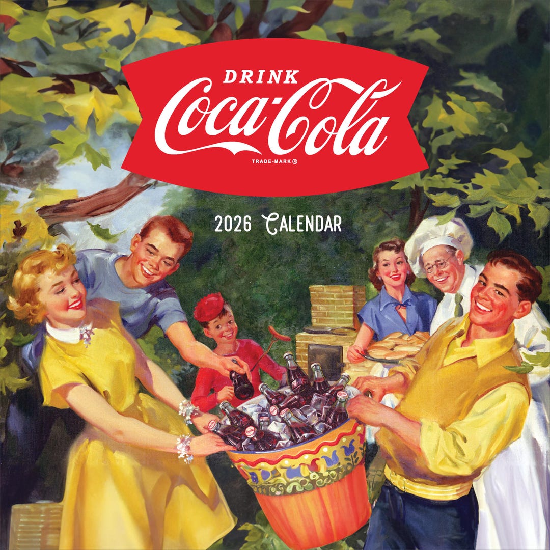 2026 Coke: Vintage Nostalgia Wall Calendar - Etsy