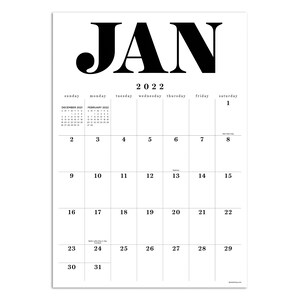 2022 Wall Calendar | Etsy