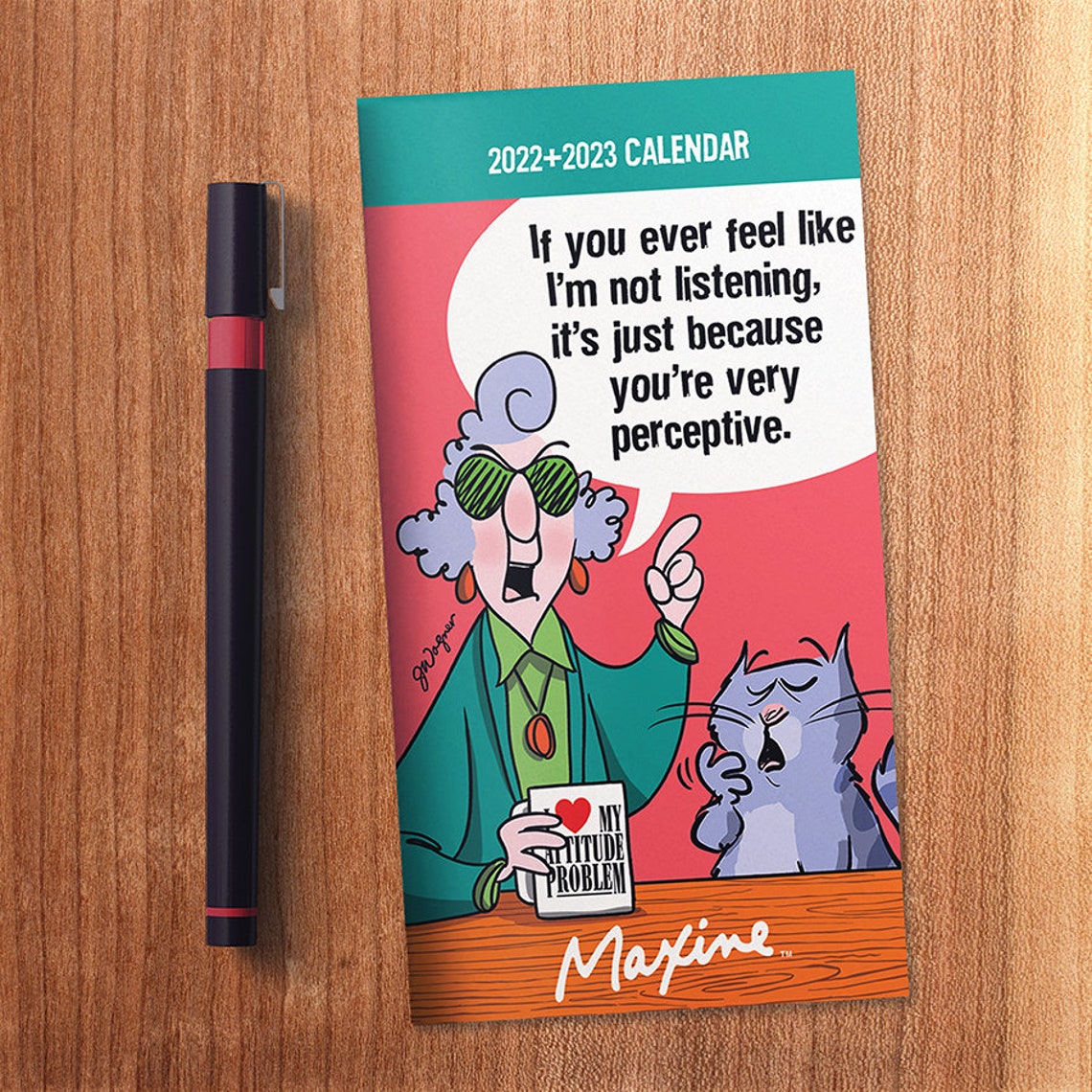 2022-2023-maxine-2-year-small-monthly-planner-3-5x6-5-etsy