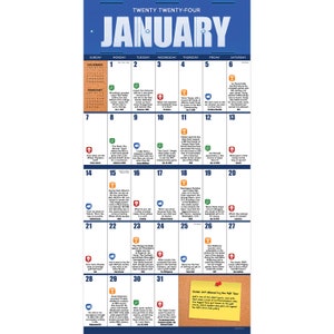 2024 Sports Facts & Trivia Wall Calendar - Etsy 2024 Sports Facts & Trivia Wall Calendar - Etsy