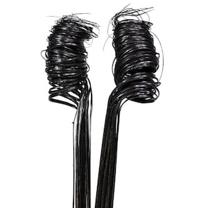 Curly Ting Pack of 25 Stems 32in Black ARTIFICIAL