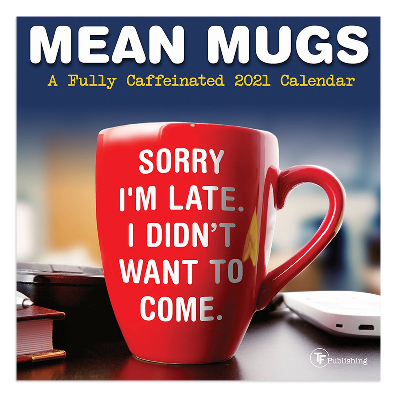 2021 Mean Mugs Mini Wall Calendar 7x7 Etsy