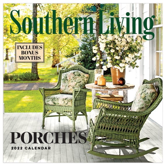 January 2022-December 2022 Southern Living: Porches 12x12 Wall | Etsy