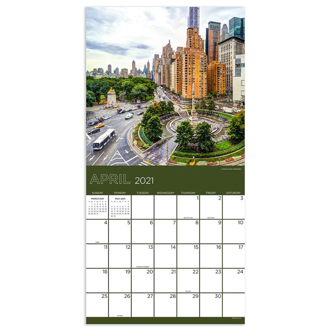 2021 NYC Wall Calendar 12x12 | Etsy