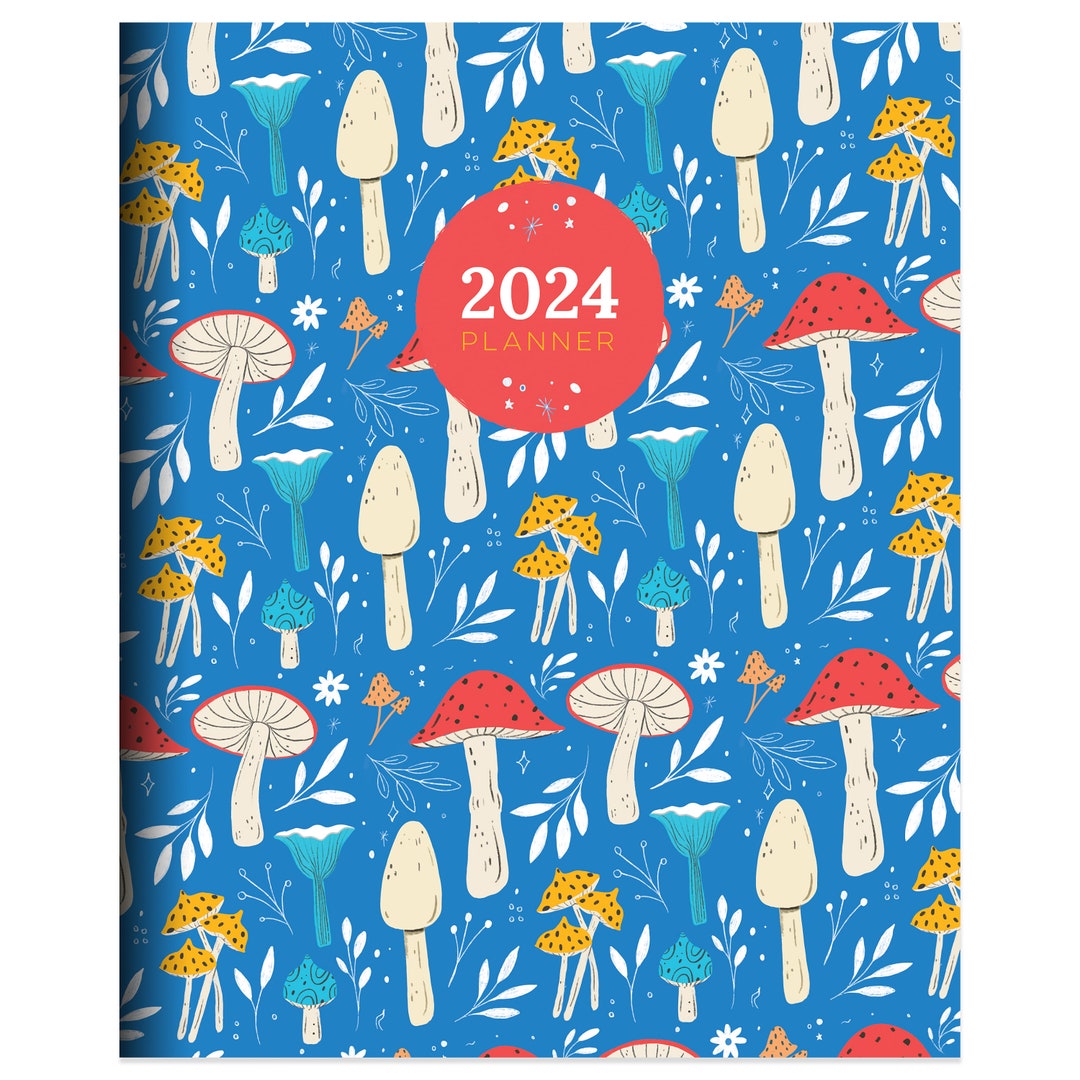 2024 Magic Mushroom Medium Monthly Planner Etsy 日本