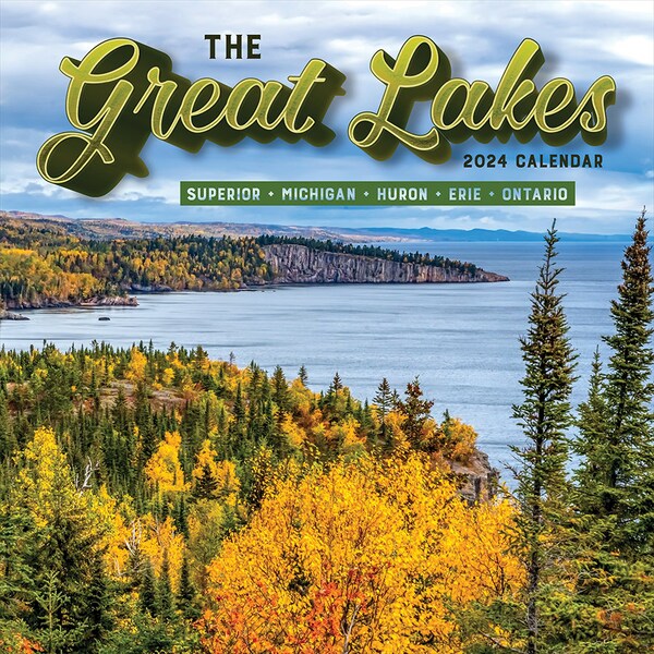 2024 Great Lakes Wall Calendar Etsy