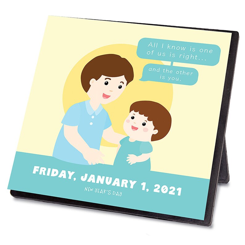2021 AntiAffirmations Daily Desktop Box Calendar 5.5x5.5 Etsy