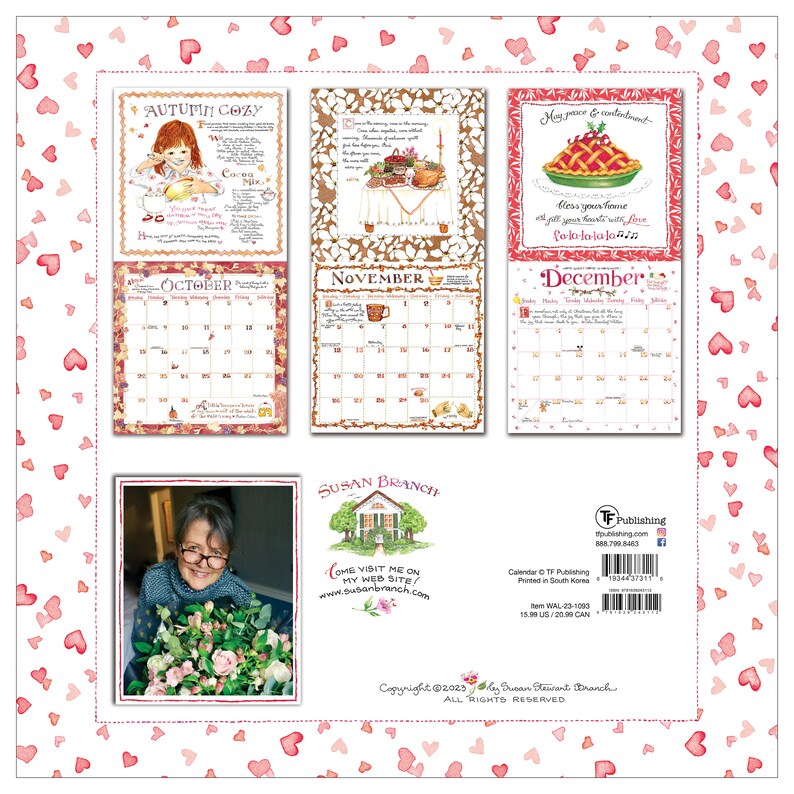 Susan Branch Calendar 2023