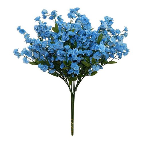 Artificial Baby's Breath Pack of 12 Stems 18in Dark Blue Etsy