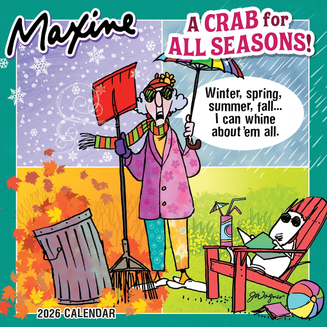 2026 Maxine Wall Calendar FINAL SALE - Etsy