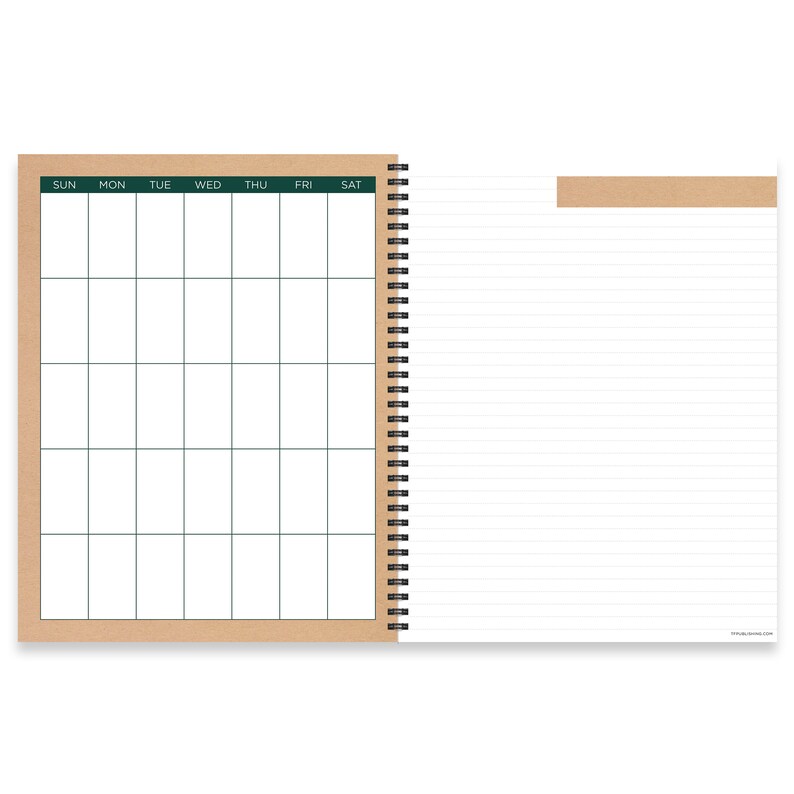 UNDATED Teacher 9x11 Lesson Planner Perfect for Etsy