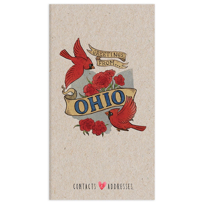 Ohio Address Book Etsy