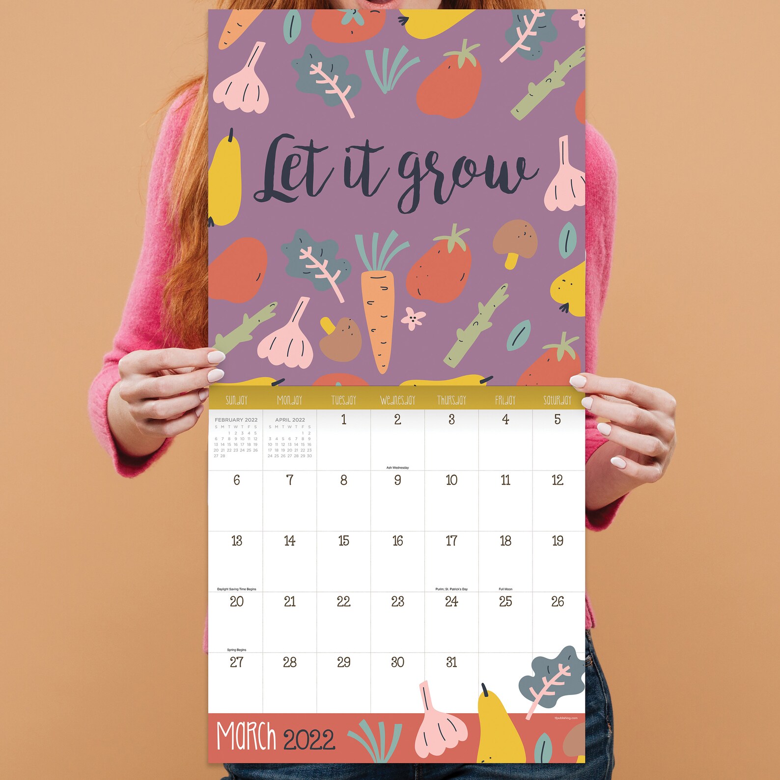 January 2022-December 2022 Growing Gardens 12x12 Wall Calendar | Etsy