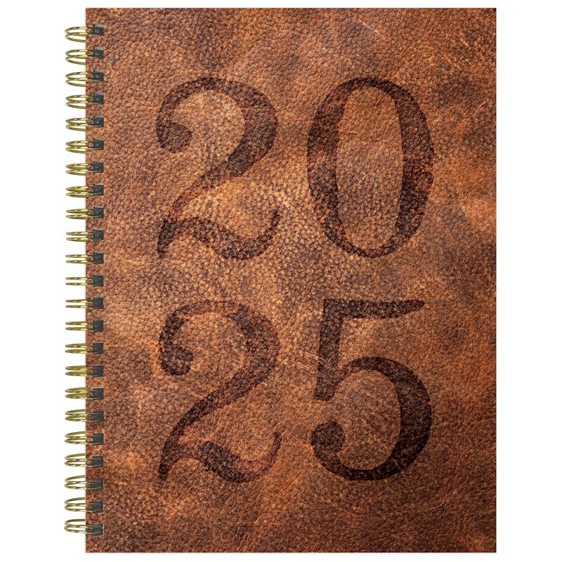 Leather Planner 2025 Etsy
