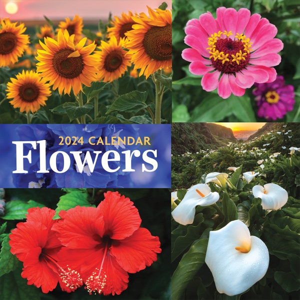 2024 Flower Calendar Etsy