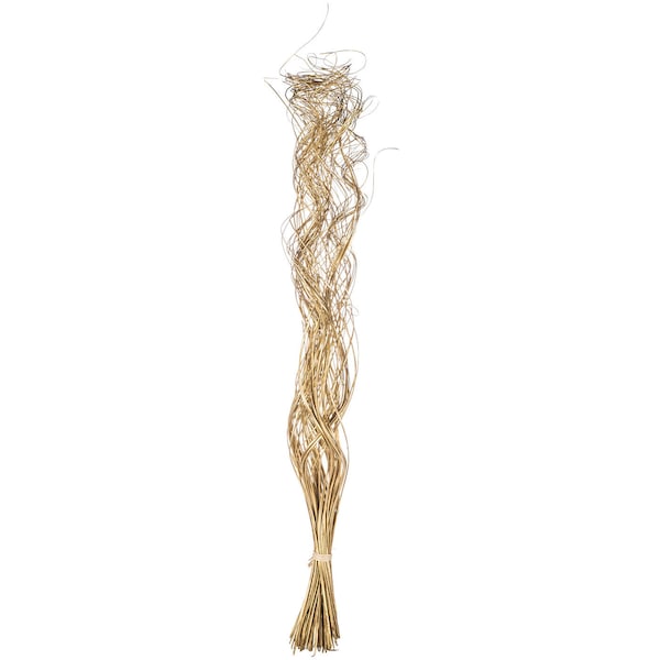 Curly Ting Pack of 40 Stems 3ft Gold ARTIFICIAL