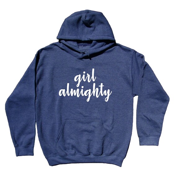 GIRL onnipotenteMaglione Felpa MaglioneHipster Clothing