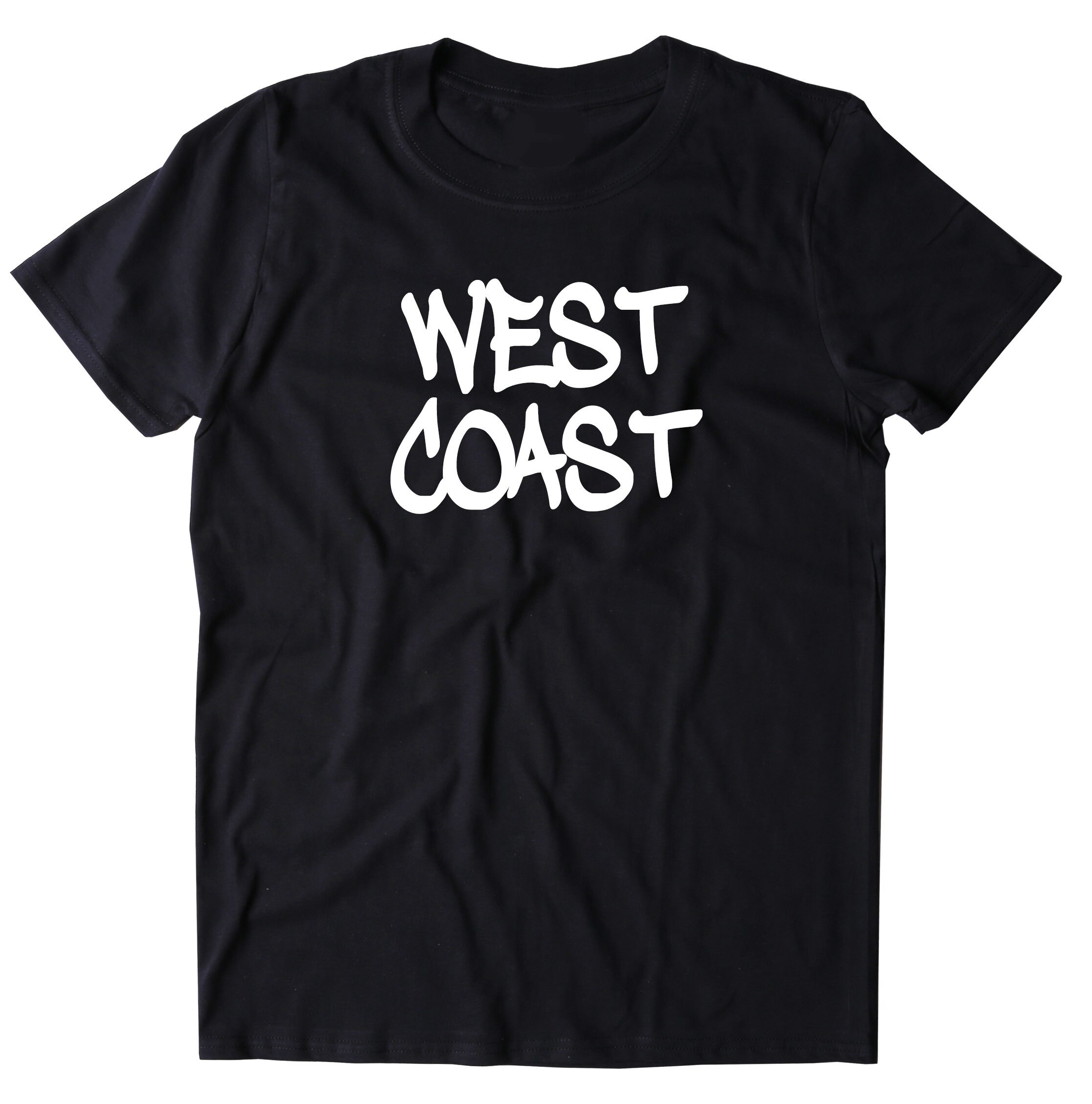 West Coast Shirt Beach Surfer California Oregon Hip Hop - Etsy