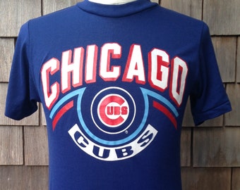80s vintage deadstock Chicago Cubs T shirt / Champion / Small