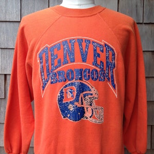 vintage denver broncos sweatshirt