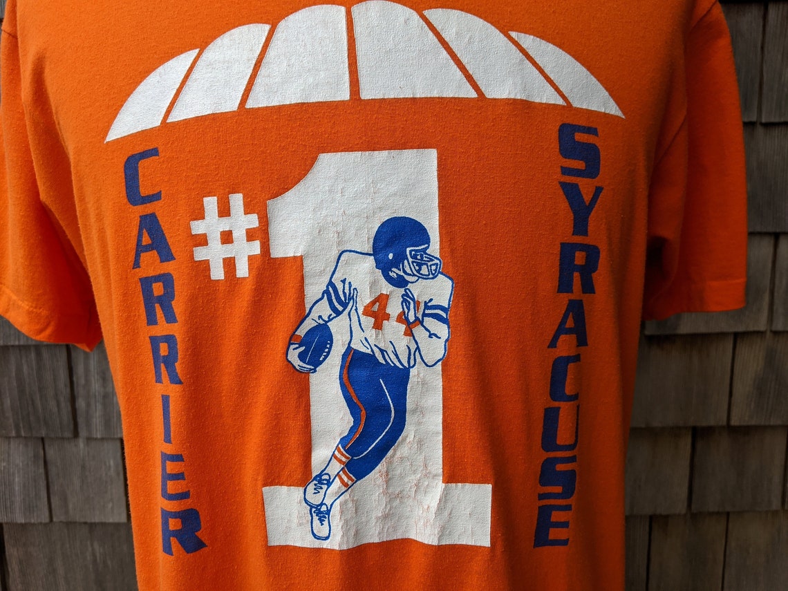 80s/90s vintage Syracuse Orangemen Carrier Dome T shirt / | Etsy