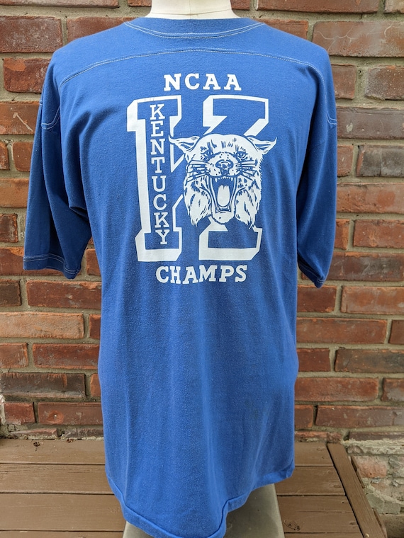 90s Kentucky Wildcats 1995 NCAA College Basketball t-shirt XXL - The  Captains Vintage