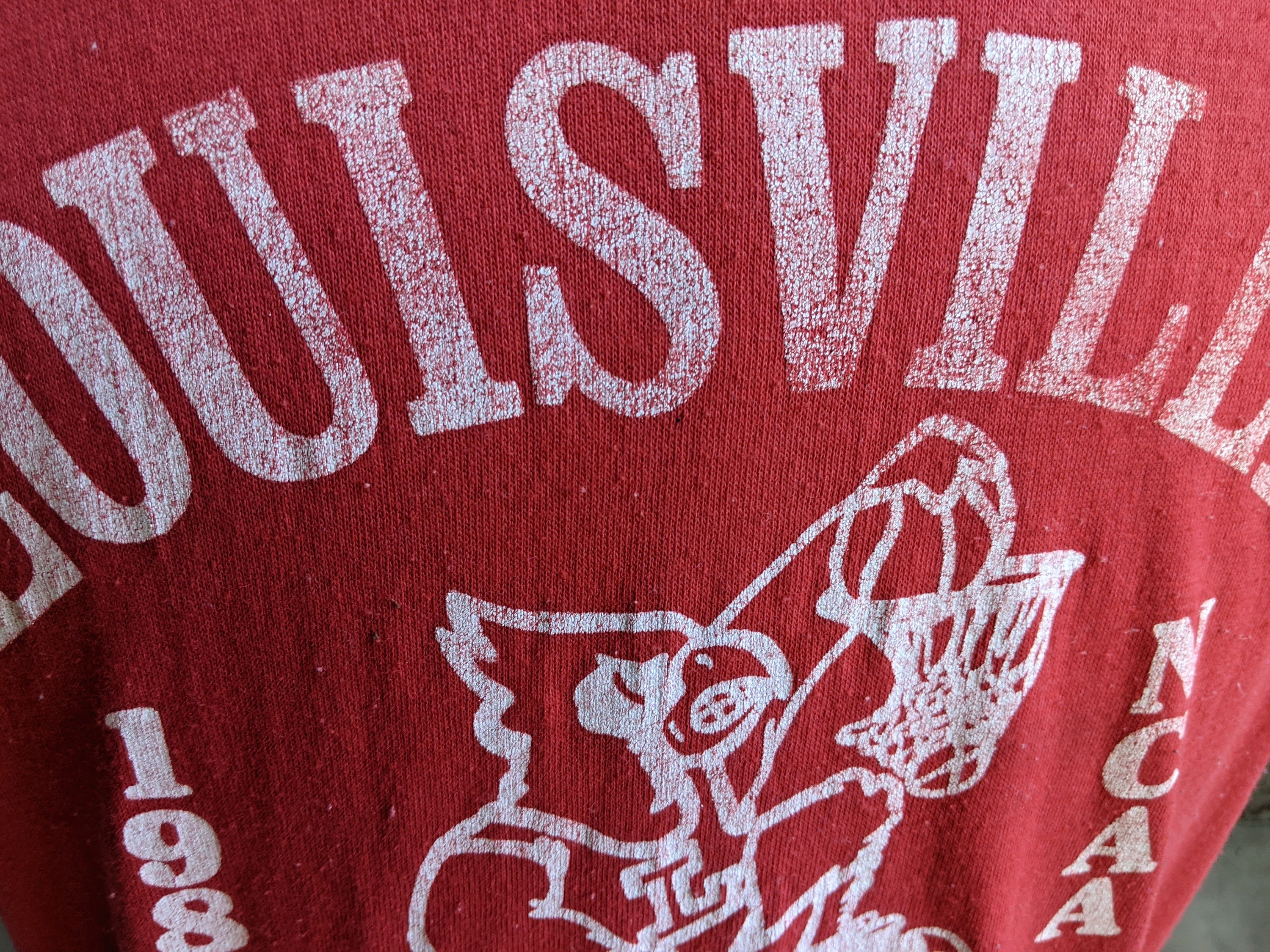 Rare Vintage Louisville Cardinals 1980 NCAA Champions T Shirt -  Sweden