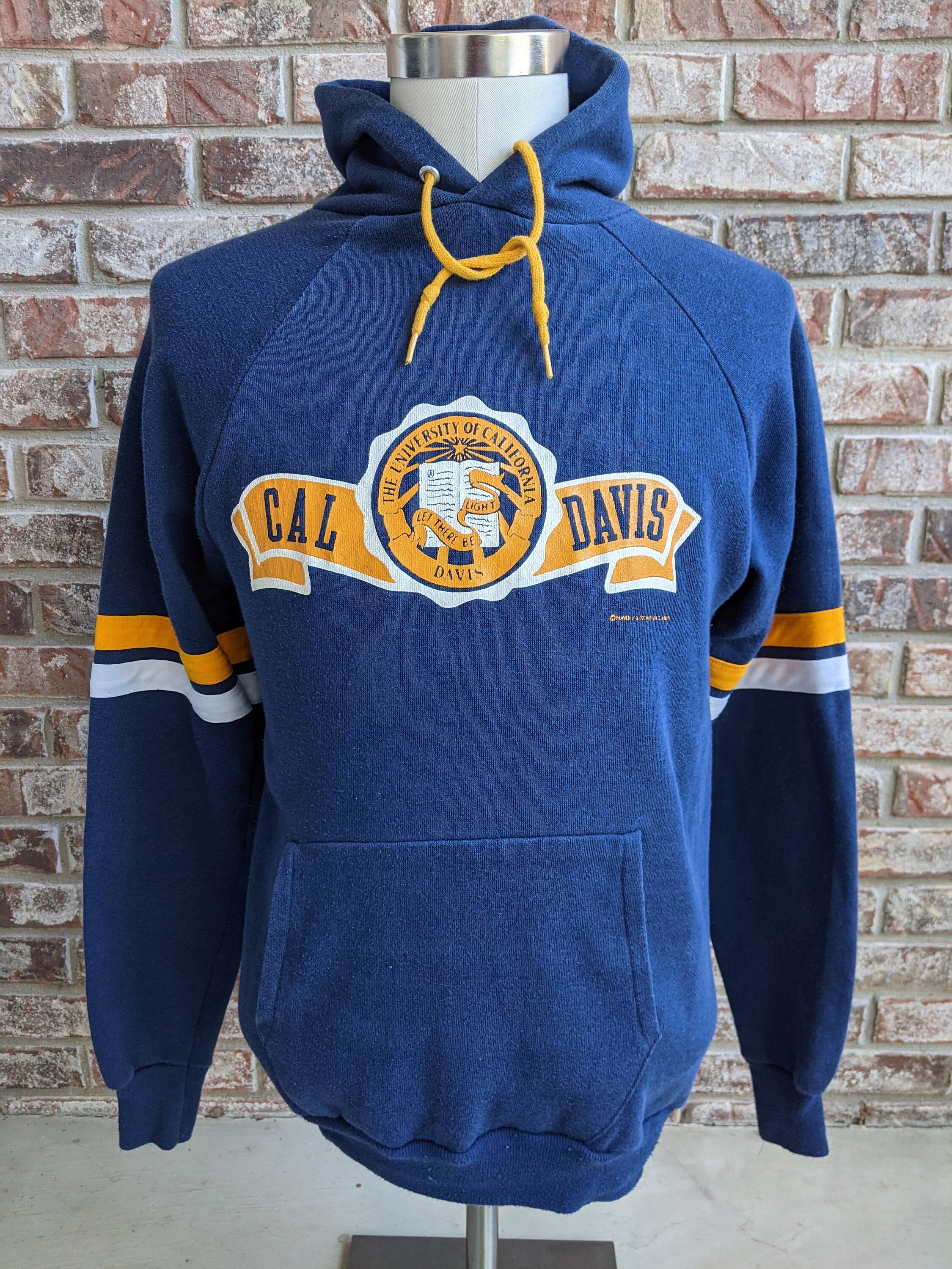 80s vintage UC Davis Aggies hoodie sweatshirt / Small / | Etsy