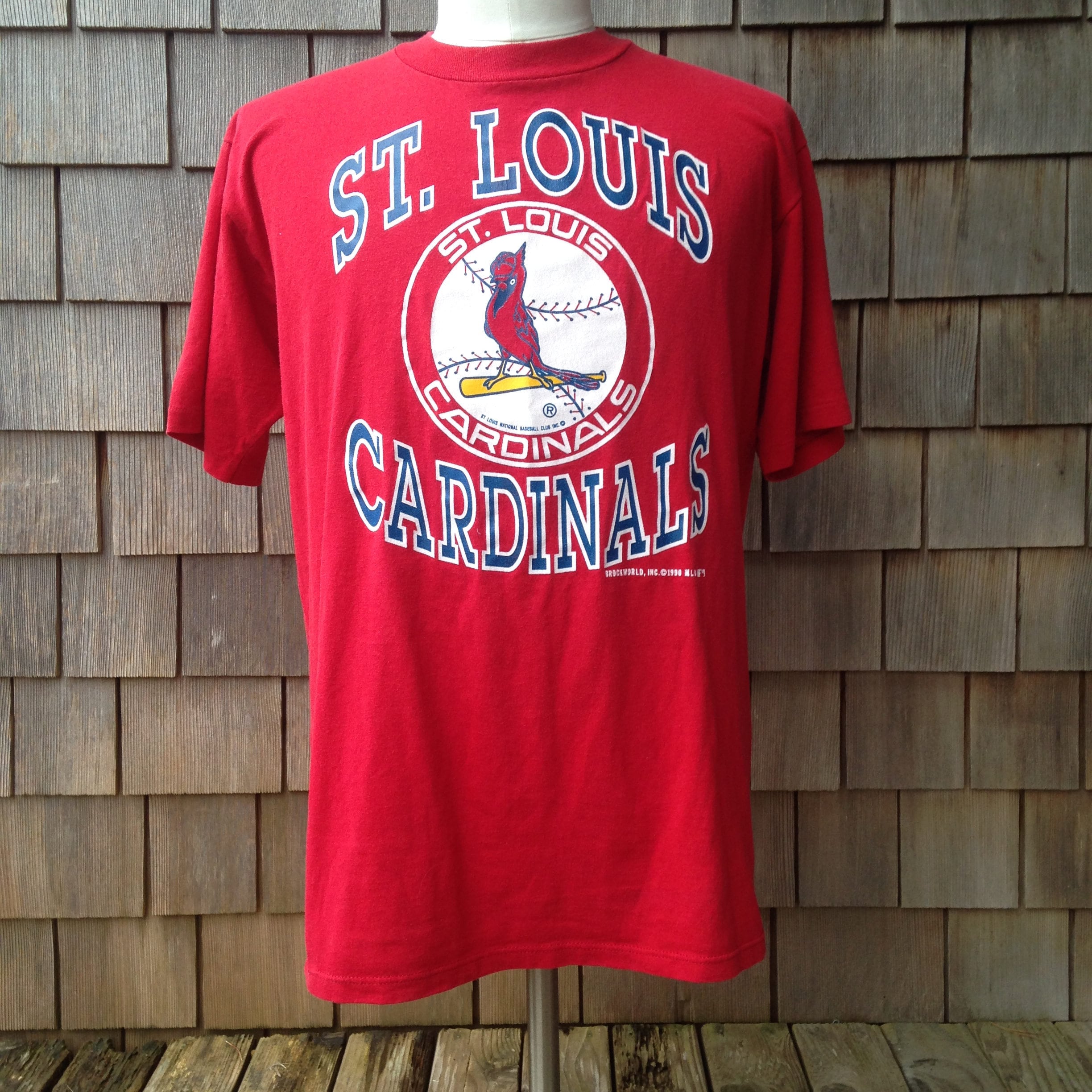 Vintage St Louis Cardinals T Shirt Large Saint Louis -  Singapore