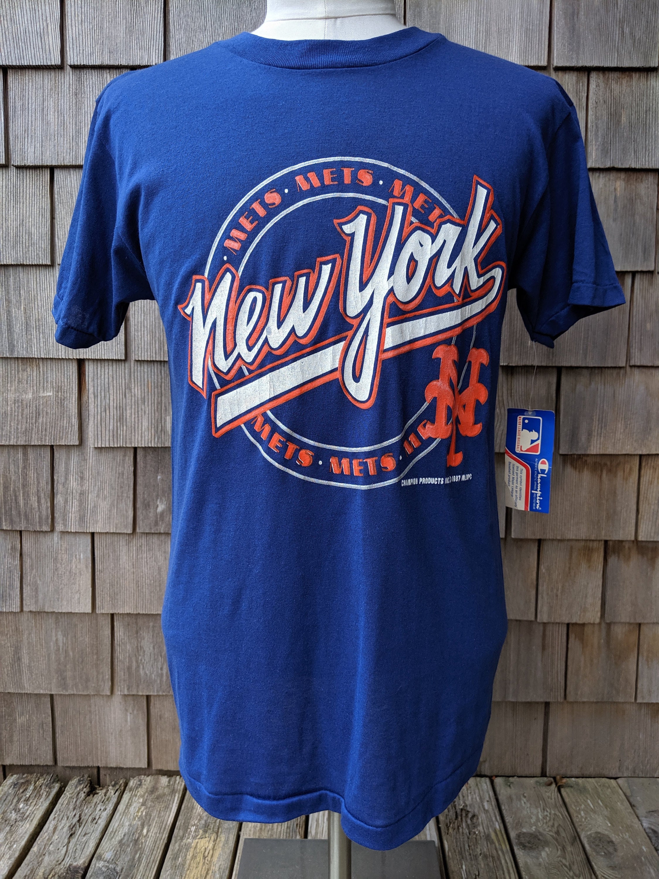 80s Vintage Deadstock New York Mets T Shirt / Champion / -  Norway