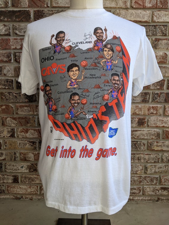 cleveland cavaliers retro t shirt