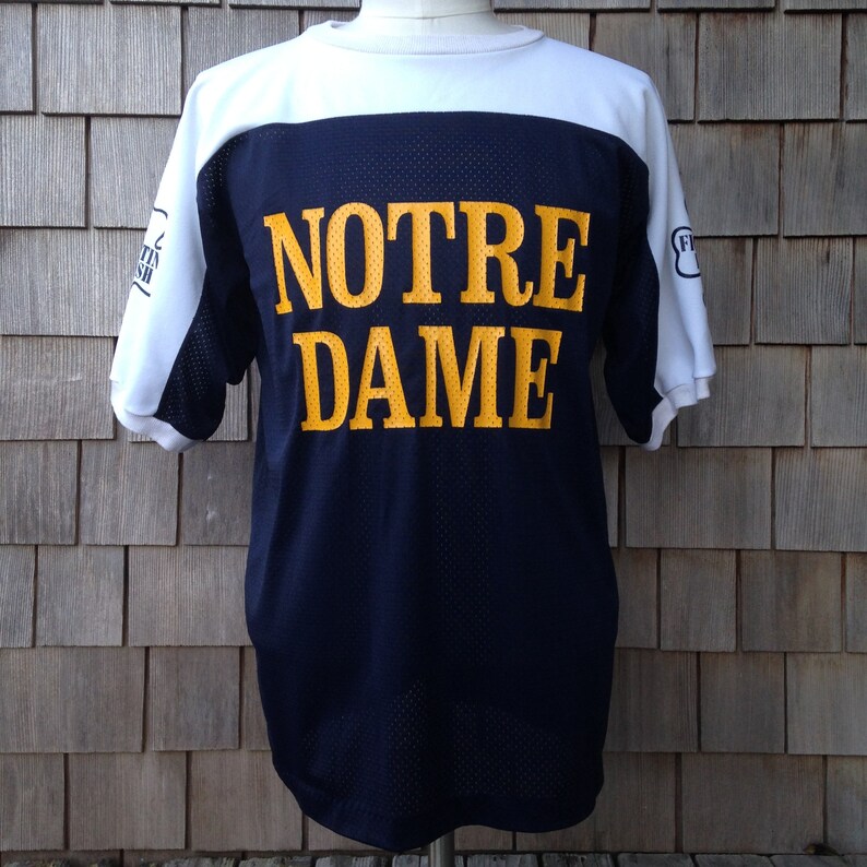 vintage notre dame jersey