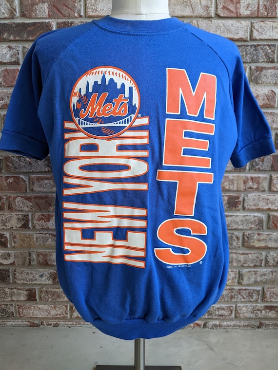 80s vintage New York Mets sweatshirt / short sleev