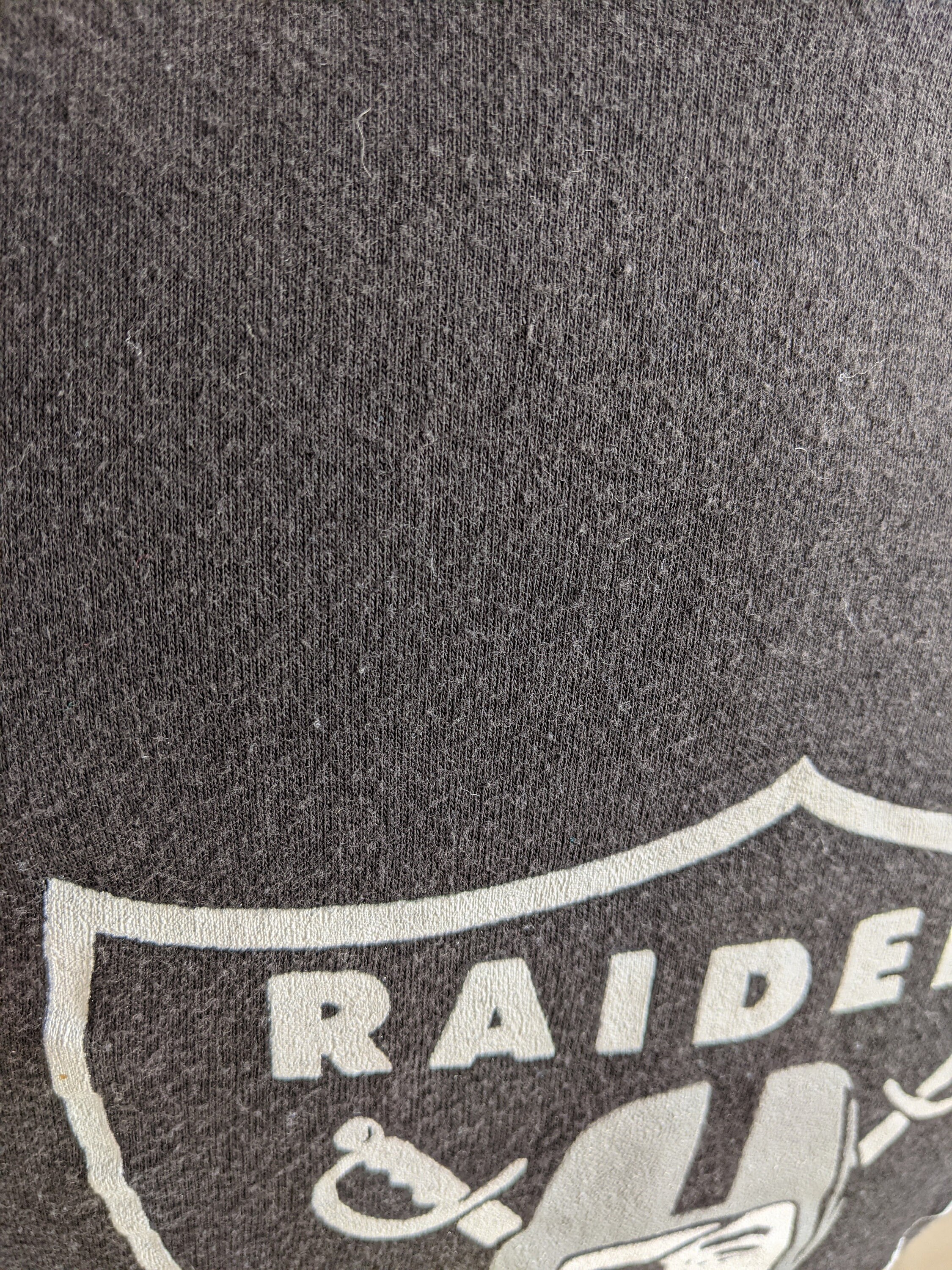 80年代ヴィンテージロサンゼルスレイダースTシャツ/S/オークランドLA