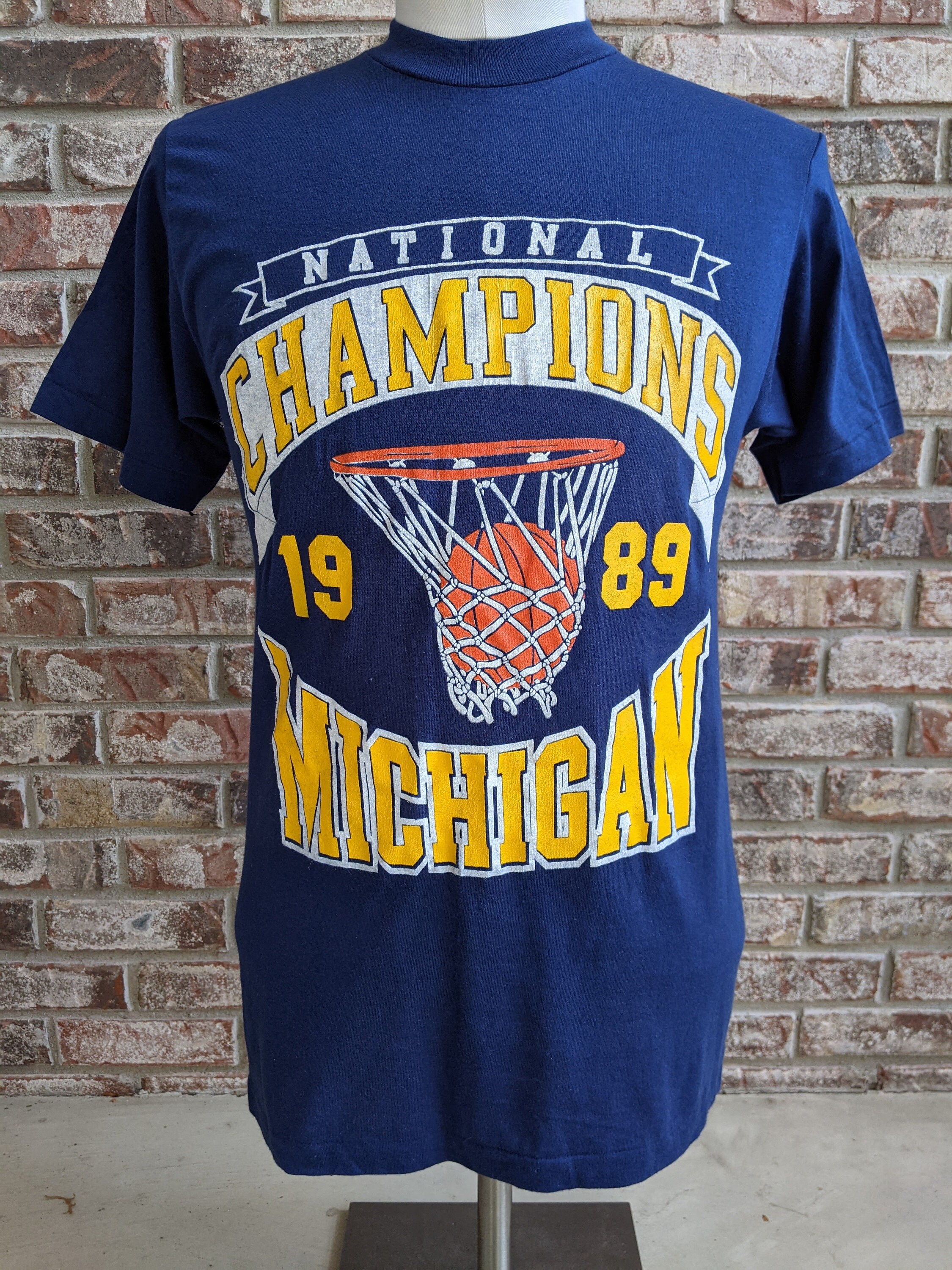 【夏だけsale!!!】80s USA製CHAMPION MICHIGAN M RARE VINTAGE 1980's CHAMPION MICHIGAN WOLVERINES FOOTBALL