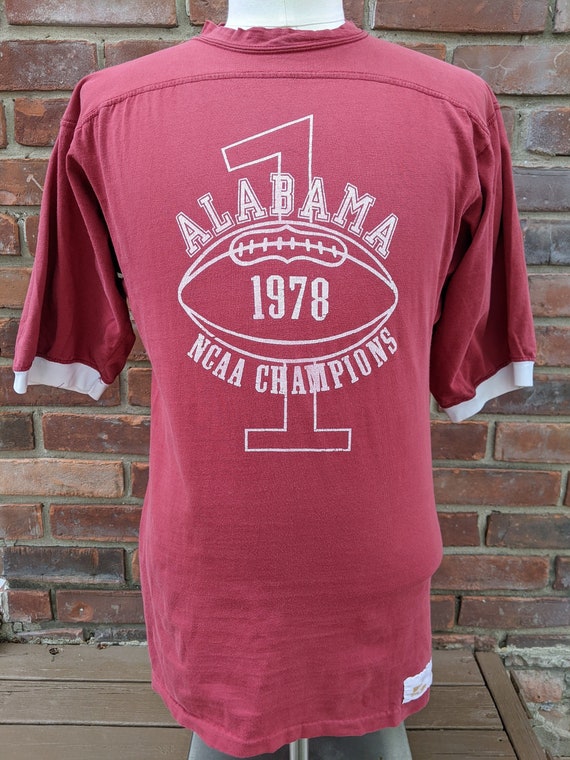 vintage Alabama Crimson Tide 1978 NCAA Champions … - image 1
