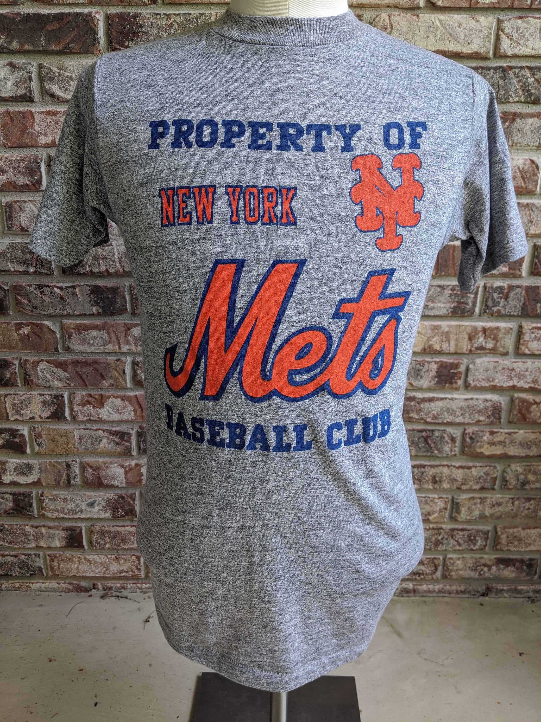 80s Vintage Property of the New York Mets Baseball Club T - Etsy