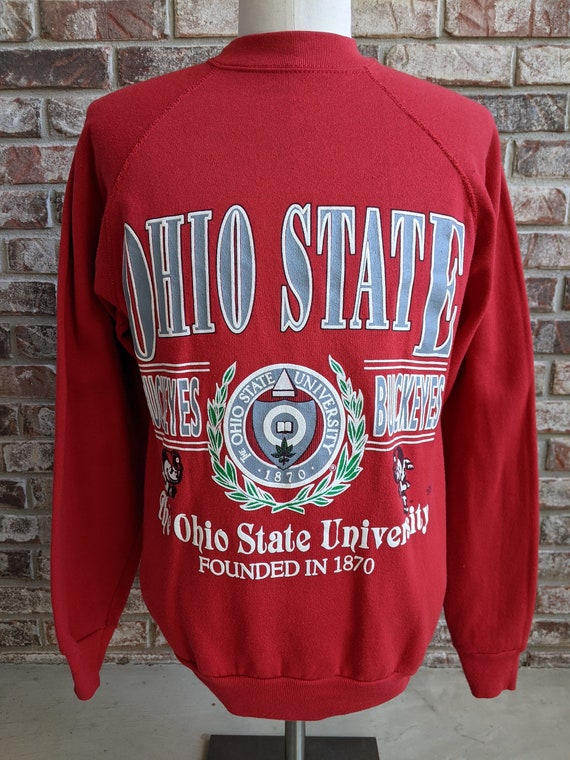 80s vintage Ohio State Buckeyes sweatshirt / Mediu