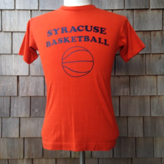 70s vintage Syracuse basketball T shirt / Champio… - image 1