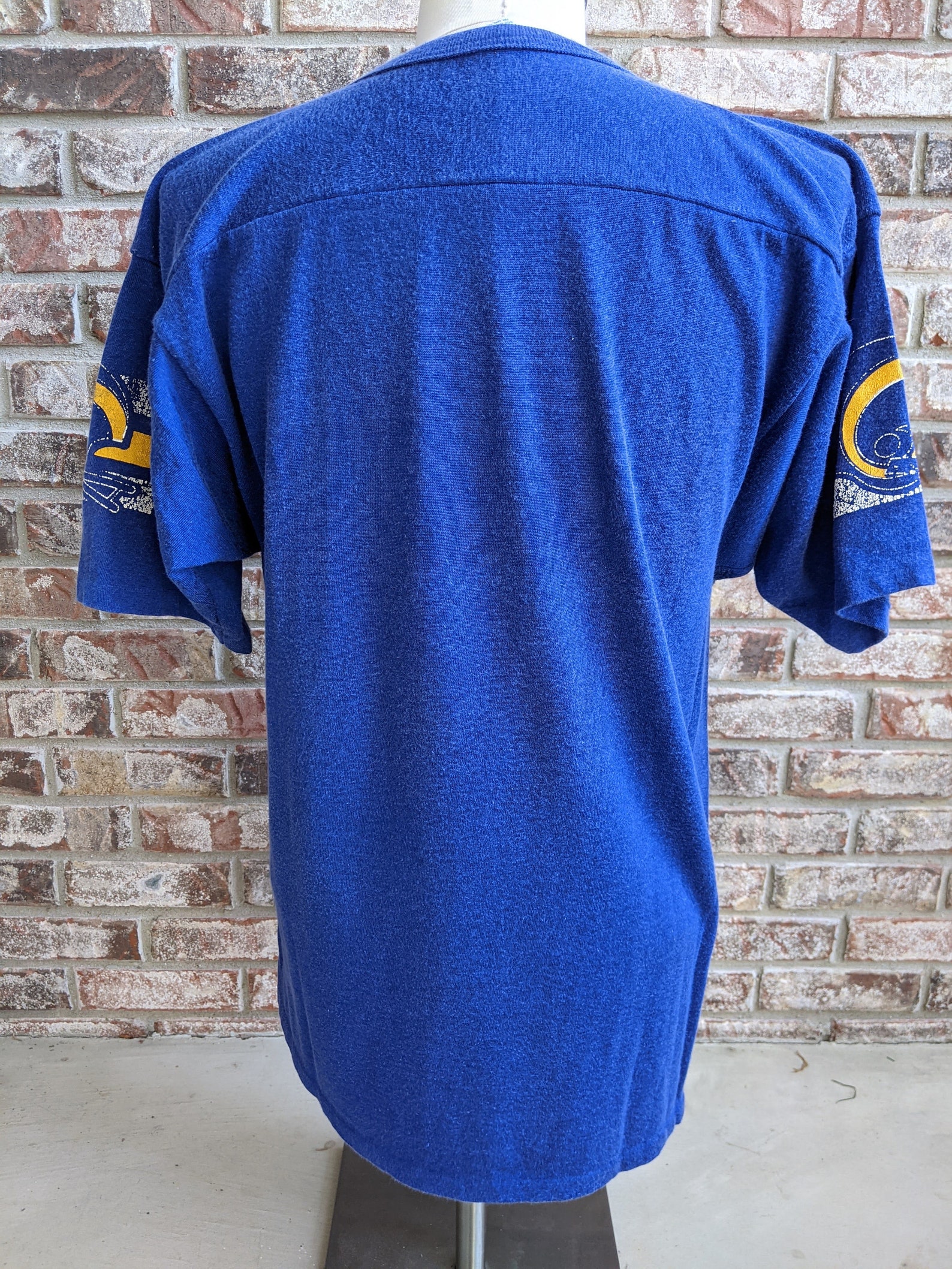 80s vintage Los Angeles Rams T shirt / Champion / Large | Etsy