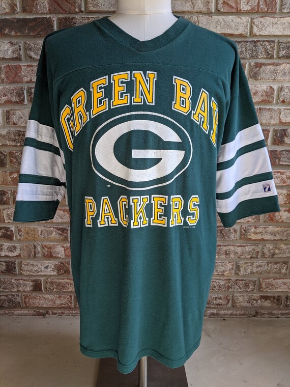 90s Vintage Green Bay Packers Half 