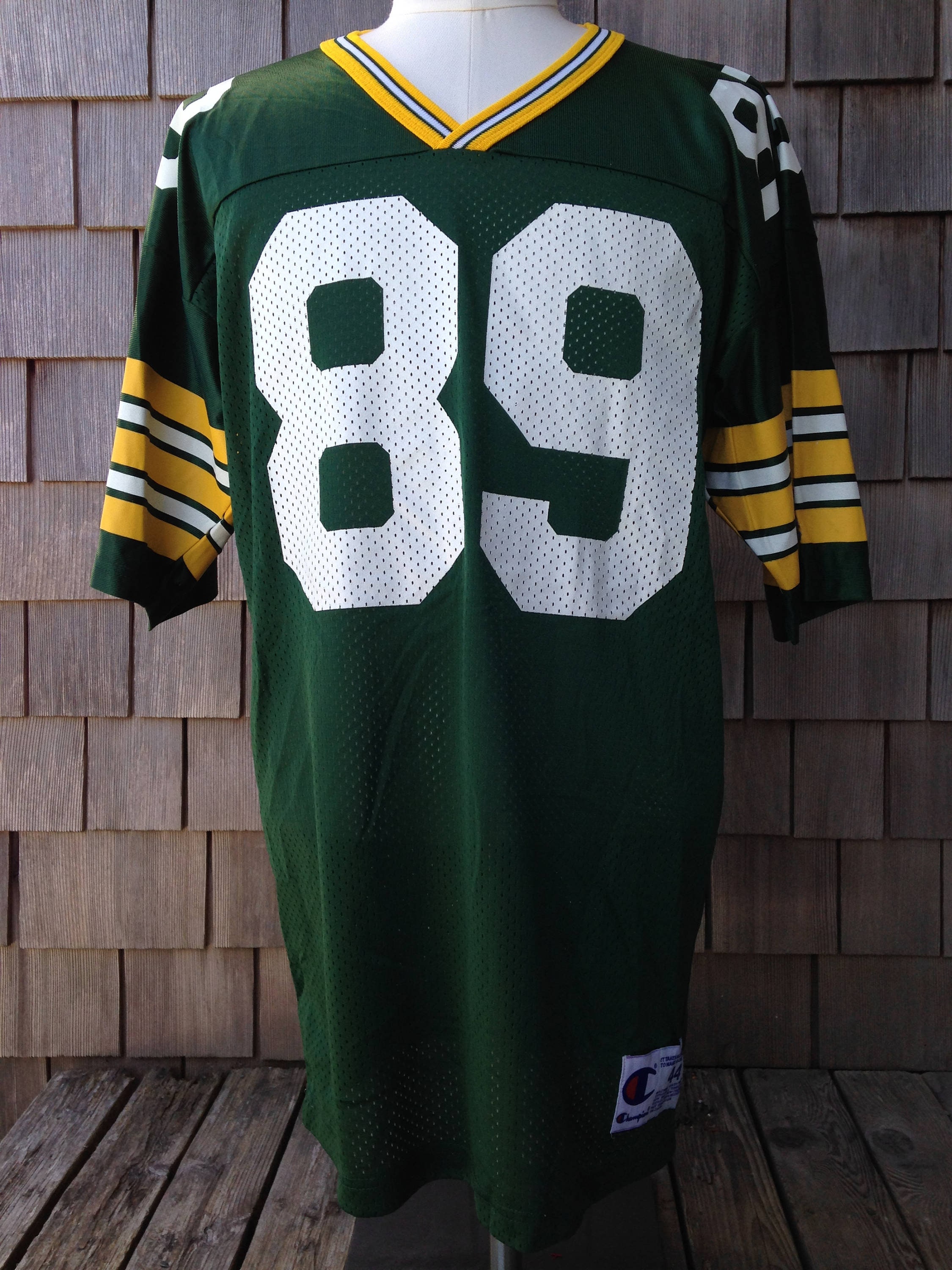90s vintage Green Bay Packers jersey 89 by Champion / 44 | Etsy