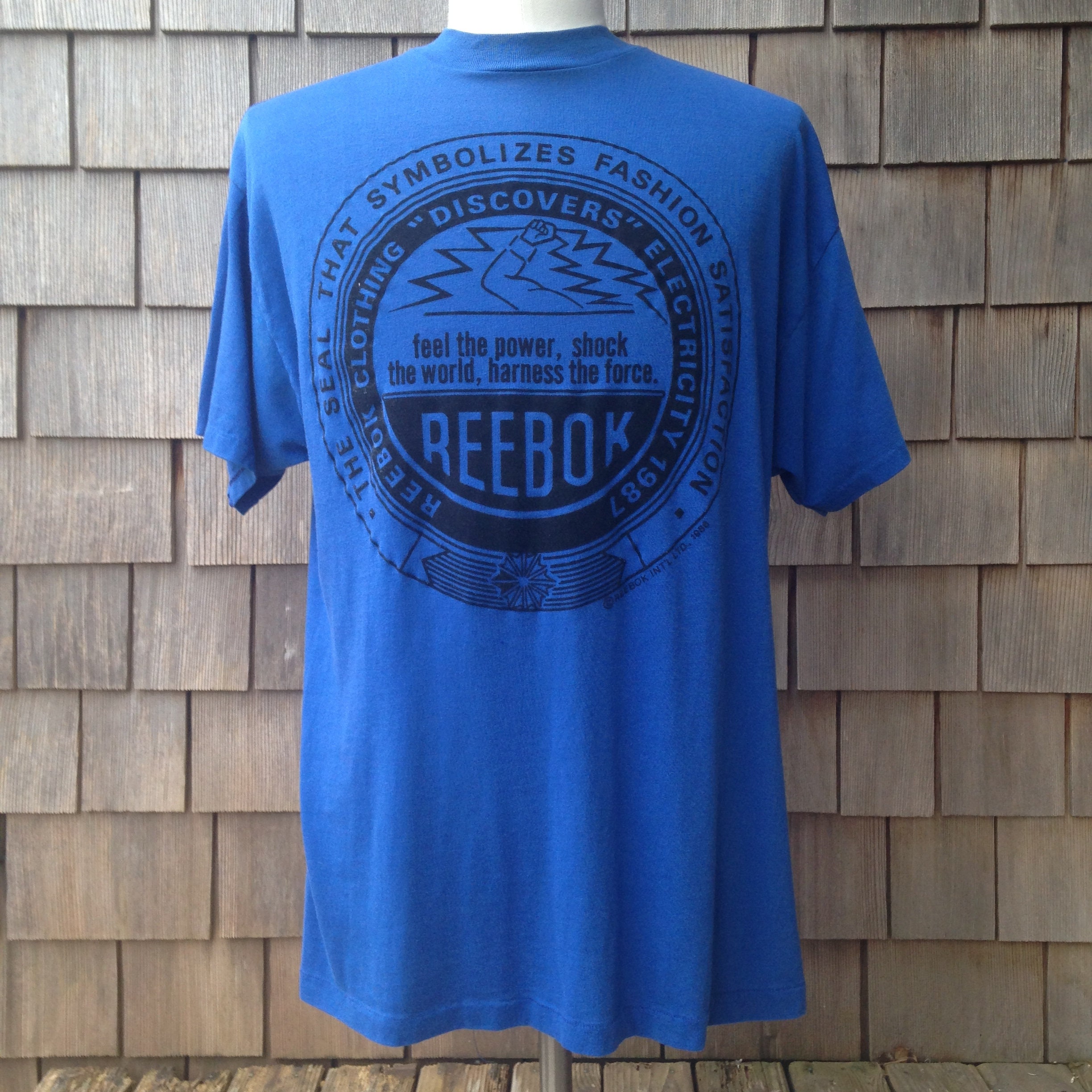retro reebok t shirt