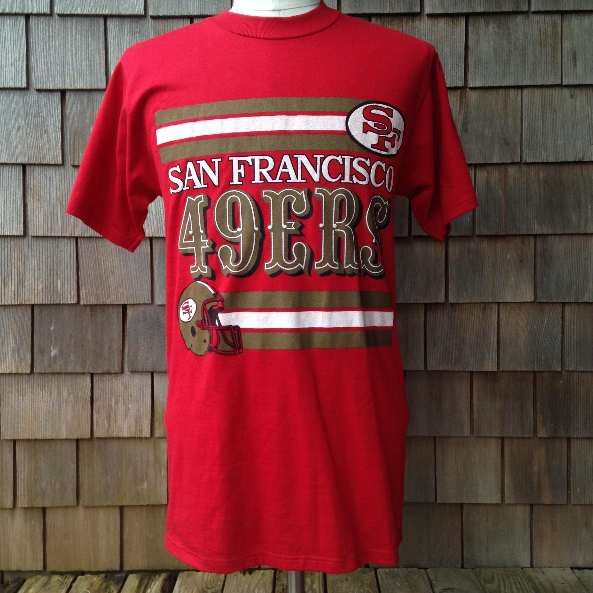 80s vintage San Francisco 49ers T shirt Medium / tall | Etsy