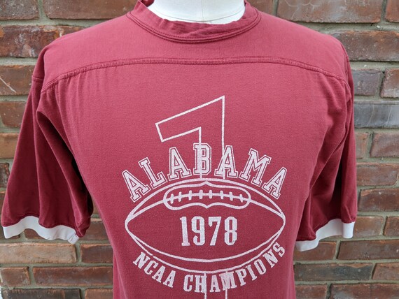 vintage Alabama Crimson Tide 1978 NCAA Champions … - image 2